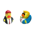 thumbnail image 1 of Pato Goma Trump Baño para Bebé Patitos (sombrero Con Pulgares Hacia Arriba) Rojo, 1 of 6