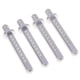 thumbnail image 1 of 1:10 RC Toy Hobby Vehicle Model Body Mount 4x para Axial SCX10 Accesorios Plata, 1 of 9