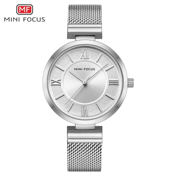 MINI FOCUS Fashion Women Watches Waterproof Brand Luxury Ladies Quartz Wristwatch Stainless Steel Relogio Feminino Montre Femme