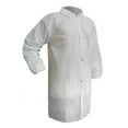 thumbnail image 1 of Ronco Care™ Polypropylene Labcoat With Collar, Front Snaps, No Pockets, Available in White or Blue (50 labcoats / case), 1 of 2