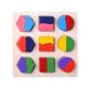 thumbnail image 1 of Formas Geométricas De Madera, Rompecabezas Montessori, Clasificación, Ladrillos Matemáticos, Aprendizaje Preescolar, Juego Educativo, Juguetes Para Bebés Y Niños Pequeños., 1 of 7