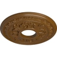 thumbnail image 3 of Ekena Millwork 15 3/8"OD x 4 1/4"ID x 1 1/2"P Baltimore Ceiling Medallion (Fits Canopies up to 5 1/2"), Hand-Painted Smokey Topaz, 3 of 6