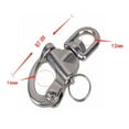 thumbnail image 2 of High Quality 316 Stainless Steel D- Sp Shackle , 87mm, 2 of 7