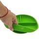 thumbnail image 4 of Set de Platos de Silicón PAPU BABY Verde Azul Indigo con Divisiones Circulares para Bebés, 4 of 9
