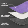 thumbnail image 5 of ZENELESS Large Fluffy Area Rugs for Living Room,8x10 Shag Rectangular Carpets for Bedroom Purple, 5 of 7