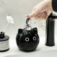 thumbnail image 1 of TIELUTT Cartoon Soap Dispenser Bottle Refillable Container for Bathroom Shampoo Face Towels for Bathroom Bathroom Towel Rack Set Small Bathroom Storage Cabinet Floating Bathroom Shelves Large Bath To, 1 of 8