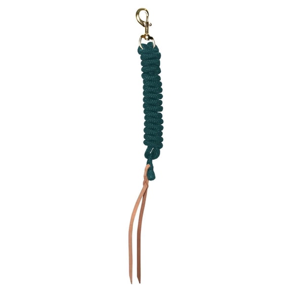 Dura-Tech 10' Deluxe Nylon Lead Rope | Superior Comfort Grip | Green