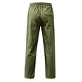thumbnail image 3 of CONZONE Little Boys School Uniform Pants Straight Leg Flat Front Pants for Boys Drawstring Fall Trousers with Pockets, 3 of 7