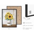 thumbnail image 3 of HAUS AND HUES Flower Wall Decor - Set of 4 Floral Wall Art, Floral Wall Decor, Flower Wall Art, Framed Flower Painting, Floral Pictures Wall Decor, Flower Pictures Wall Decor (Framed Black 11x14), 3 of 6