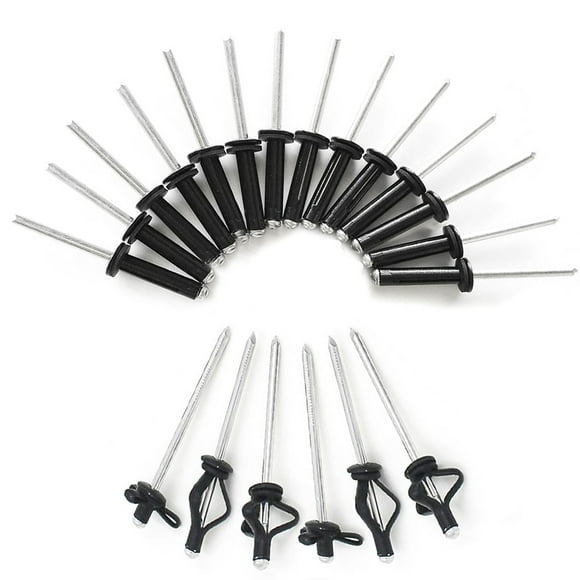 MAILOUER Aluminum Plastic Marine Rivets, 6cm Length, 20-Pack for Kayak Accessories and Carry Handles