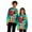 Green, variant on Christmas Sweaters Boys Round Neck Sweatshirts Long Sleeved Pullovers Santa Printed Red Holiday 3-14T