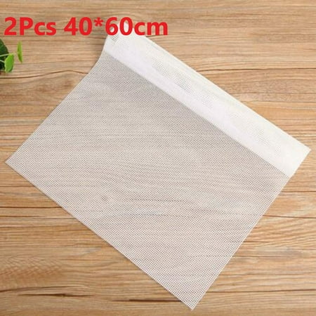 

Gerich Steamer Mesh Mat 2 Pcs Silicone Non-Stick Reusable Non-stick Rectangle Steamer Liners Mesh Mat Baking Mat Pad Dumplings Pastry Dim Sum Pad For Steaming Basket Cooking Vegetables Rice