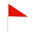 thumbnail image 1 of Versatile Set Of 20 Orange Triangle Flags For Garden Marking Dog Training And Events With A Variety Of Functional Flags, 1 of 8