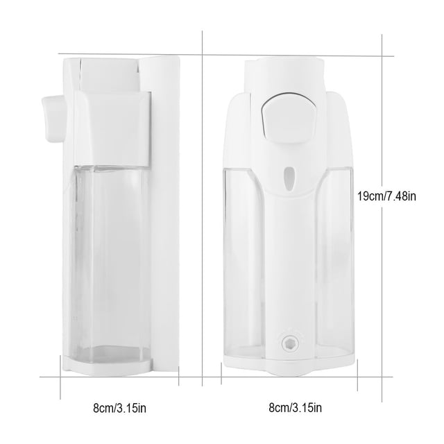 Dispensador de jabón líquido, dispensador de loción y jabón de pared para baño de hotel de 350 ml Dispensador de loción diseñado para el futuro