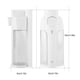 thumbnail image 1 of Dispensador de jabón líquido, dispensador de loción y jabón de pared para baño de hotel de 350 ml Dispensador de loción diseñado para el futuro, 1 of 12