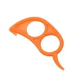 thumbnail image 2 of Linnome Thick Orange Peel Ring Opener Convenient Tool For Peeling Oranges Citrus Fruits And Easy Use, 2 of 9