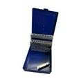 thumbnail image 4 of Caja de cabeza de perforación Accesorio portátil Profesional Servido metal Conveniente Cabeza de perforación Organizador de caja de índice para taller 11CMX15CMX3CM, 4 of 8