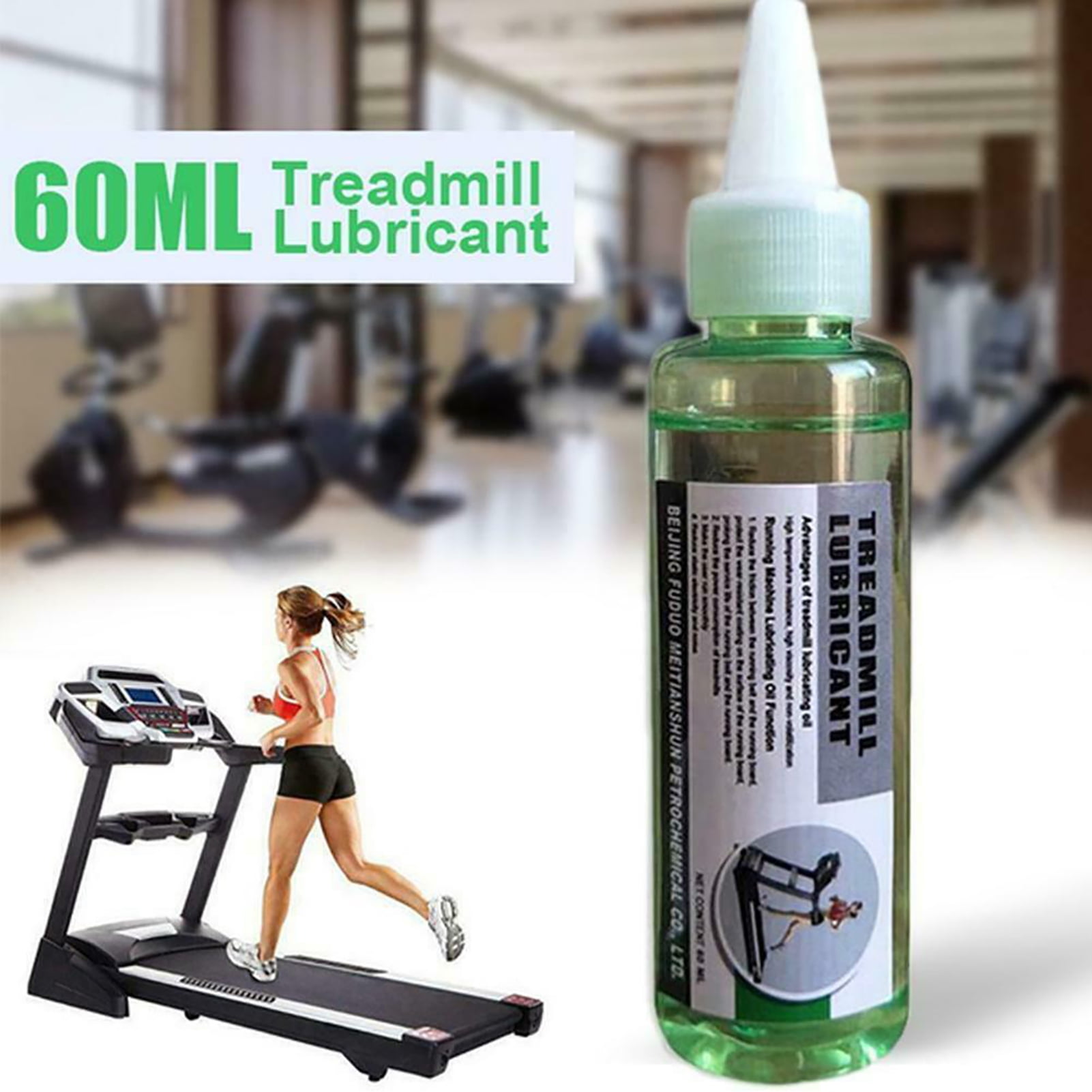 60ml AntiStatic Treadmill Running Machine Lubricating Maintenance Oil Lubricant Blue Lubricant
