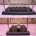 thumbnail image 2 of Fdit Newton's Cradle Balance Balls Kids Educational Toys Physics Science Pendulum Desktop Decoration,Balance Ball, 2 of 7