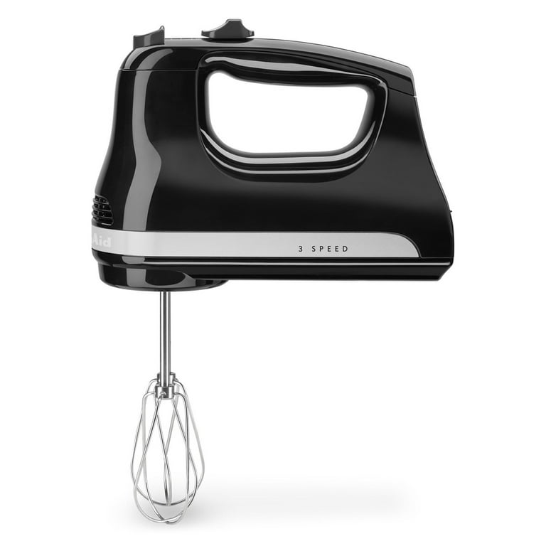 KitchenAid Ultra Power Corded 3-Speed Hand Mixer, Black - Walmart.com