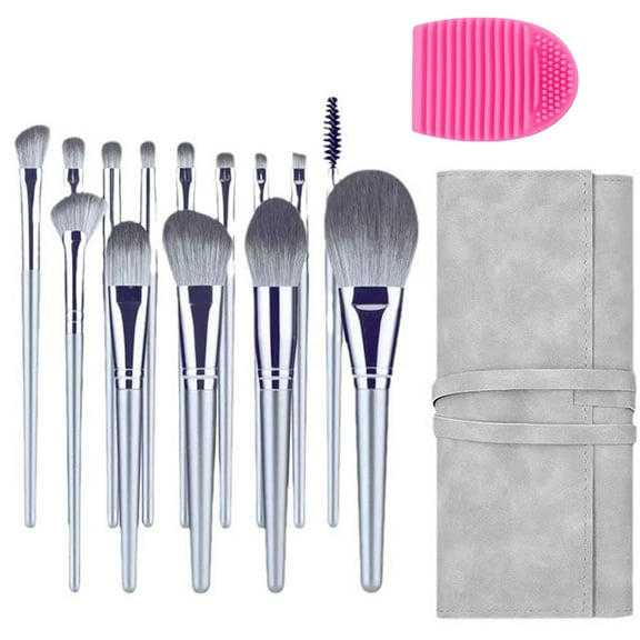 Makeup Brushes Set, Lefiocky 14 Pcs Makeup Brush with 1 Brush Clean Egg and Storage Bag