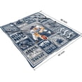 thumbnail image 3 of Dallas Football Blanket Gifts for Men Women Boys Kids Fleece Throw Blanket for Couch Bed Living Room, 60" x 50", 3 of 4