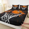 thumbnail image 3 of Castle Fairy Boys Girls Basketball Gamer Twin Sheet Sets,Sport Gamer Bedding, 3 of 7