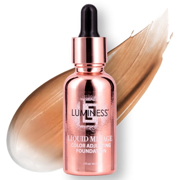 Base Líquida Luminess Liquid Mirage que Cambia de Color para Bronceado
