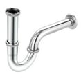 thumbnail image 4 of Cuenca del baño Fregadero trampa de desechos de desechos desagües de desechos de desechos universales para lavabo, trampa de fregadero de tubo de drenaje ajustable para baño de dormitorio 29 cm, 4 of 8