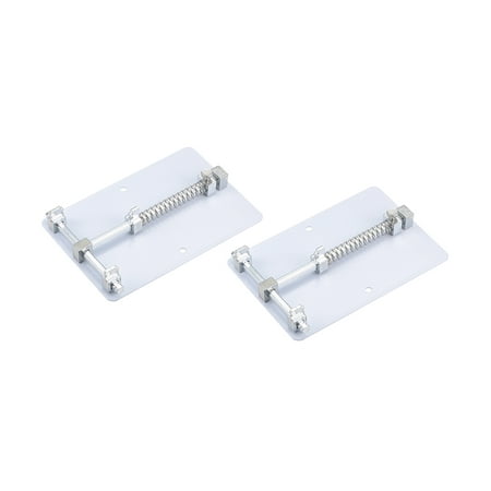 PCB Circuit Board Holder  Universal Holder for Adjustable Mobile Phone Repair and Soldering  Stainless Steel Plate 2 pcs