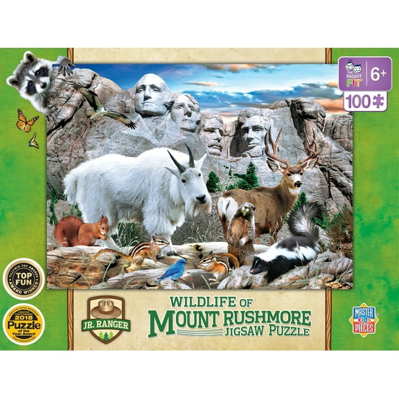 MasterPieces 100 Piece Jigsaw Puzzle - Mount Rushmore
