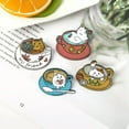 thumbnail image 3 of GKNET Cartoon Brooch Cat Pin Animal Backpack Brooches Badge Enamel Pins Delicate Jewelry Gifts-66, 3 of 9