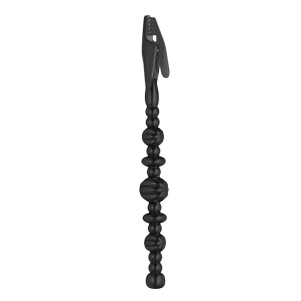 Herramienta auxiliar para abrochar y desabrochar pulseras y relojes. Negro