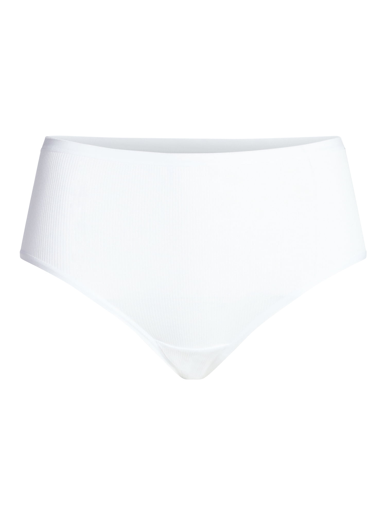 Joyspun Women's Cotton-Blend Brief Panties, 6-Pack, Sizes S-XXXL