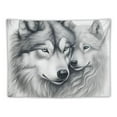 thumbnail image 5 of GOSMITH Tapestry Wolf Fabric Tapestry Wall Hanging for Room/Living Room/Dorm 40x30 Inch, 5 of 7