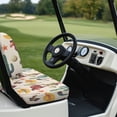 thumbnail image 6 of Pzuqiu Western Cowboy Golf 2-Piece Golf Cart Seat Covers | Breathable Washable Universal Fit for Most 2-Seater Golf Carts, 6 of 10