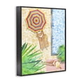 thumbnail image 2 of Stupell Industries Coastal Poolside Chill Duo Black Framed Giclee Art, 16 x 20, by Hillary Holt, 2 of 8