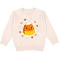 thumbnail image 2 of Inktastic Cute Halloween Candy Corn Toddler Sweatshirt, 2 of 4