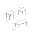 thumbnail image 4 of Table Set, 3pcs Set, Coffee, End, Dark Taupe Laminate, Contemporary, Modern, 4 of 13