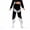 Black, variant on Fesfesfes Women Sweatpants Solid Pocket Sports Running Yoga Athletic Pants Under $10