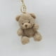 thumbnail image 1 of Llavero con forma de oso de peluche rizado de dibujos animados, colgante para bolso, carcasa creativa para teléfono móvil, accesorios de joyería, muñeca, 1 of 6