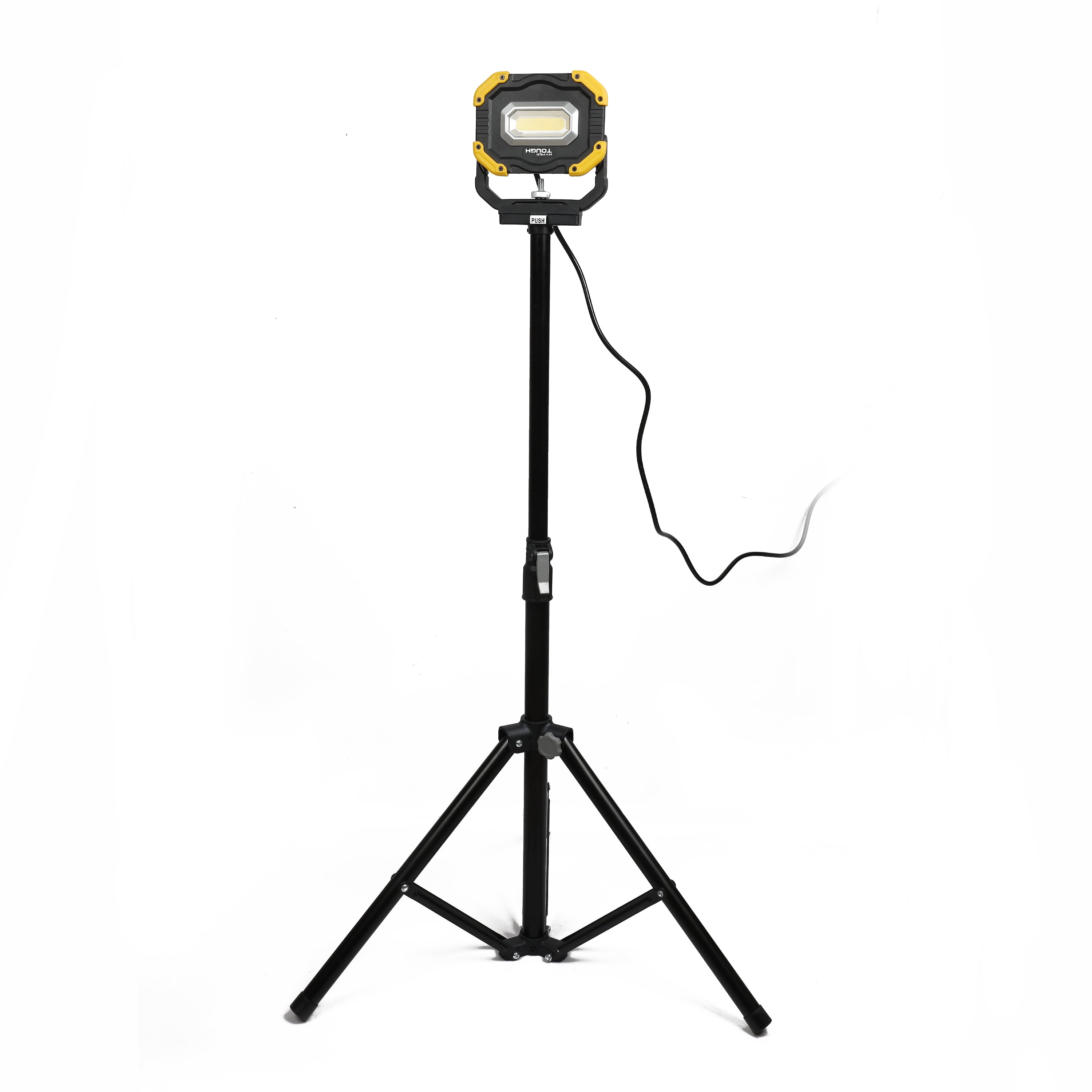 Hyper Tough 1000 Lumen LED Corded Work Light,Black Yellow,Model 7048