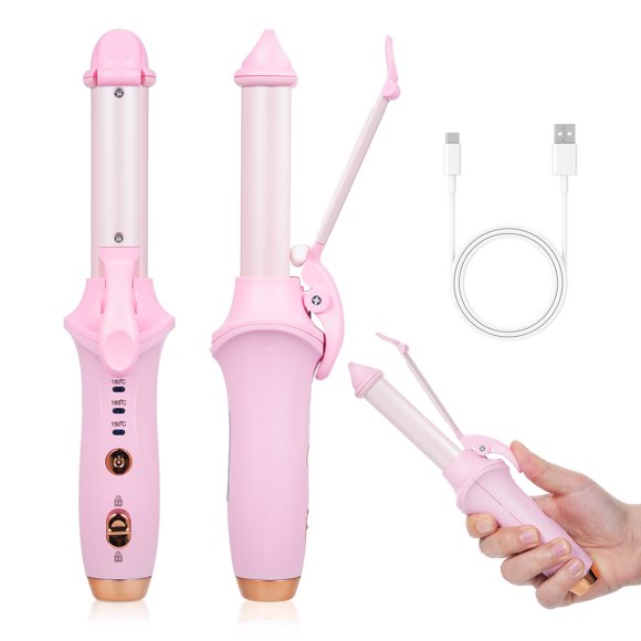 Wireless curling iron rechargeable models clipboard home non-injurious hair straight curling dual-use portable curling iron