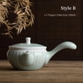 thumbnail image 2 of Chinese Tea Set Japanese Ceramic Kyusu Teapot, 2 of 4