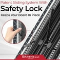 thumbnail image 2 of Bartnelli Patent Ironing Board | Made In Europe | Full Size Iron Board With Iron Rest (43x14"), 2 of 7