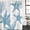 White Blue, variant on Coastal Starfish Shower Curtain Set - 48" x 72" Washable Bathtub Curtain with 12 Hooks, 0cean Nautical Coral Seagrass Nature Waterproof Fabric Stall Shower Curtains for Bathroom/Bathtub Décor