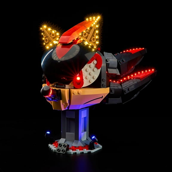 Bricks Light Kit for Lego Shadow The Hedgehog 77000 - Led Lighting DIY Gift Compatible with Building Blocks Model (NOT Included The Model Set)