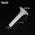 thumbnail image 6 of Farfi Sausage Funnel Smooth Surface Non-stick Food Grade Sausage Stuffer Tube for Food Grinder (Type 22), 6 of 13