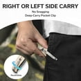 thumbnail image 6 of CIVIVI Incindie Pocket Folding Knife with 3.48" Damascus Blade Ivory G10 Handle C23053-DS1, 6 of 7
