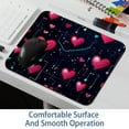 thumbnail image 6 of Valentine's Day Square Gaming Mousepad Desk Mat Non-Slip Rubber Bottom Printed 8.3x9.8 Inch Suitable for Office and Gaming, 6 of 6